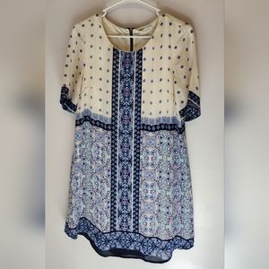 Danielrainn blue, purple and white minidress